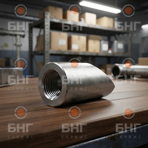 Бобышка БС-Rc1/4-55 08Х18Н10 ТУ 4218-17416124-96 чертеж