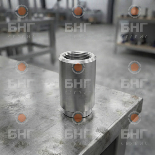 Бобышка БП01-К1/4-50 (NPT 1/4) Ст20 ТУ 4218-17416124-96 чертеж
