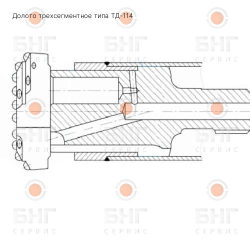 Долото раздвижное типа РД-159 изображение